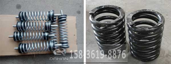 鋼絲壓彈簧：是由鋼絲制成形狀有：圓柱形于圓錐形兩種。